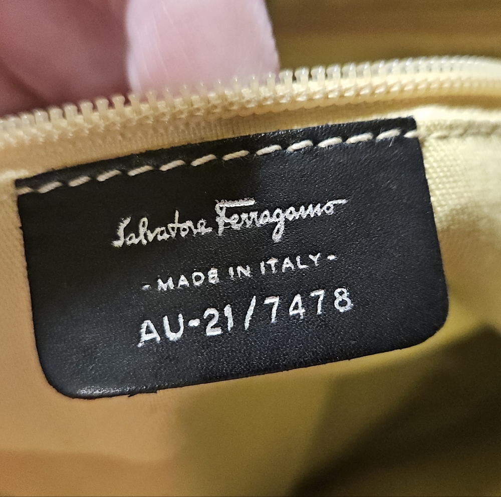 Vintage Salvatore Ferragamo Fiera Carnival Tote - Picture 5 of 5